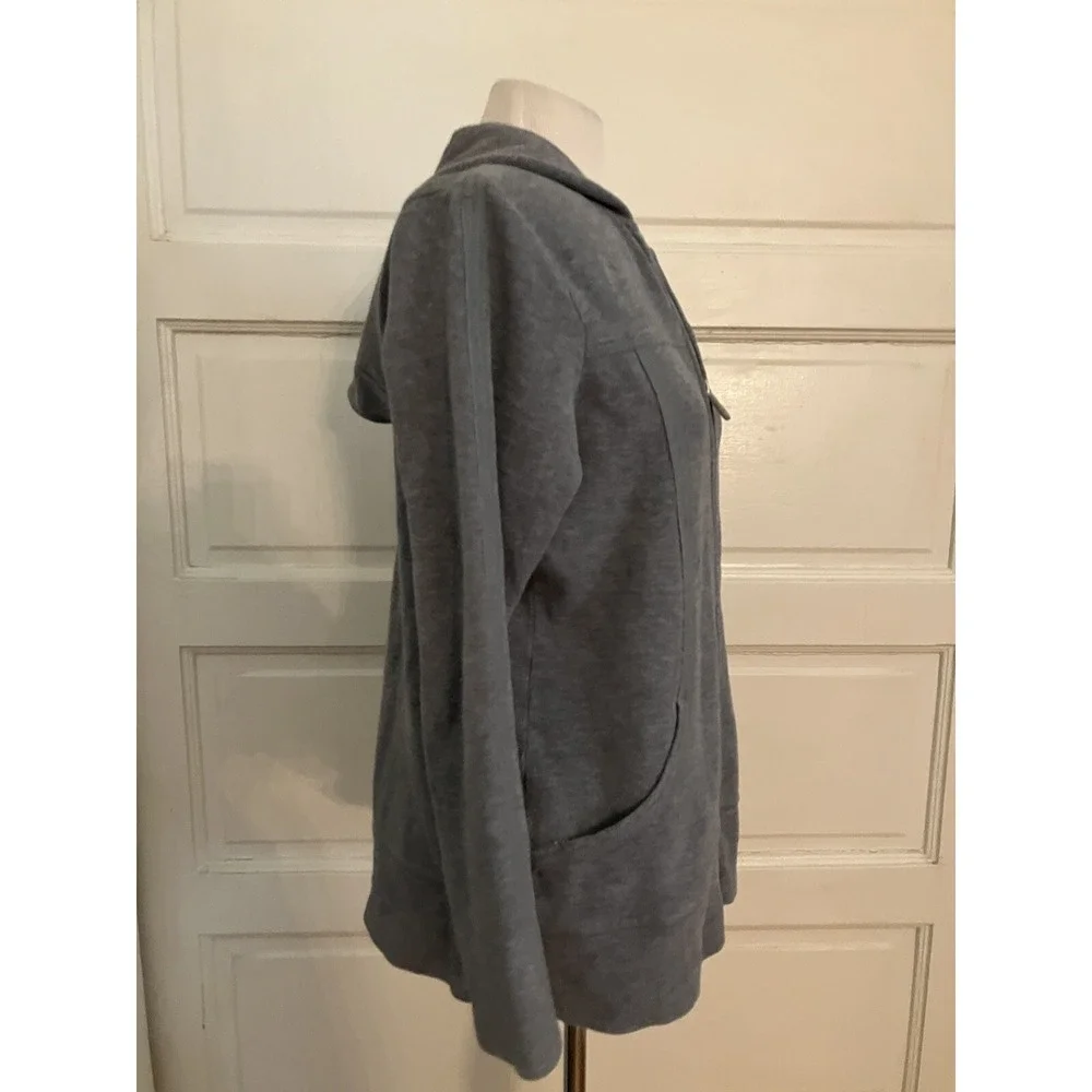 Tommy Bahama‎ Jacket Sz M Gray Full Zip 2pocket full sweat Women's